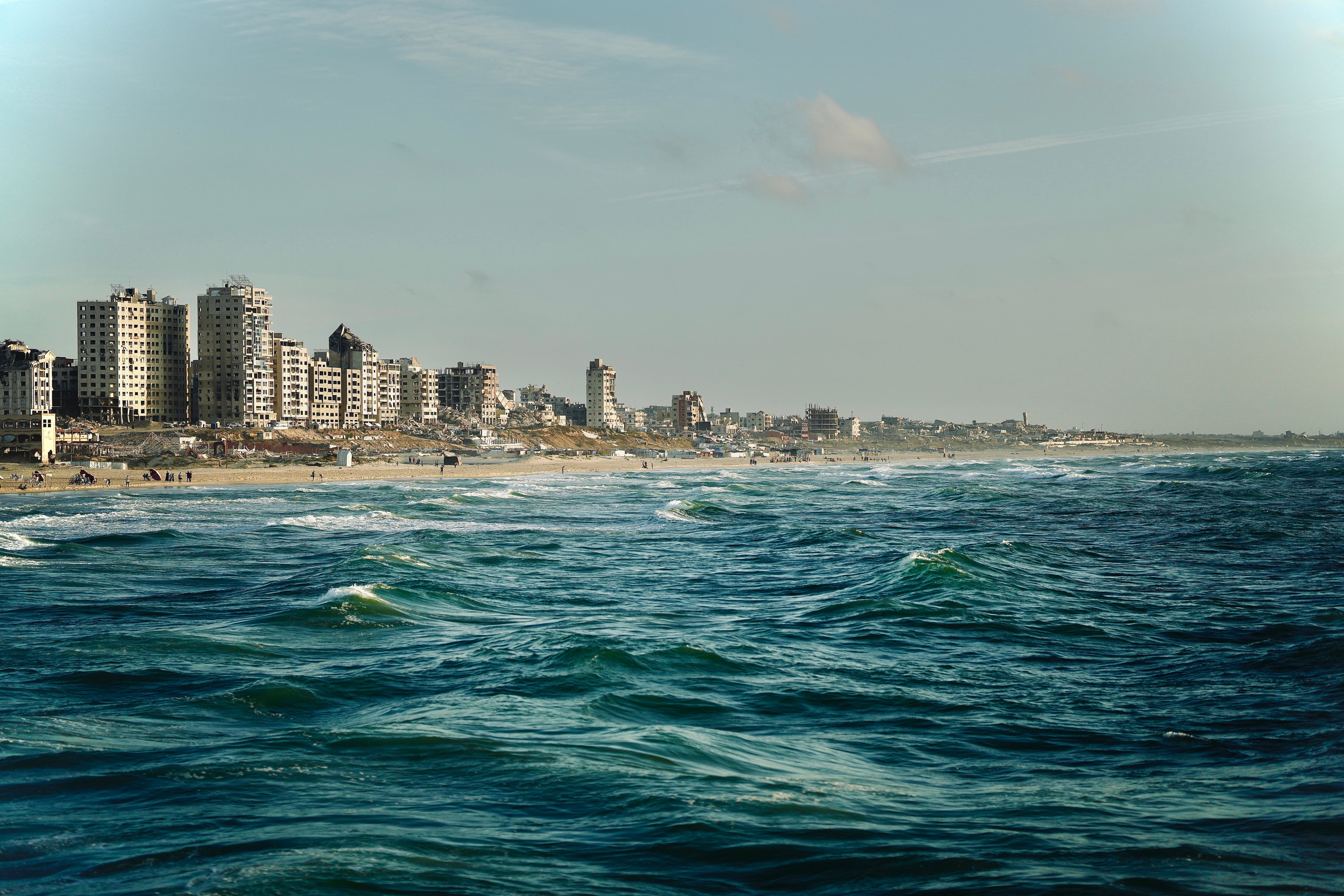 Gaza’s Sea and Her Coastline • بحر غزة وساحلها